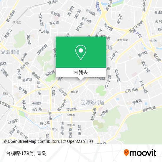 台柳路179号地图
