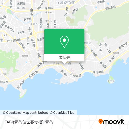 FABI(青岛佳世客专柜)地图