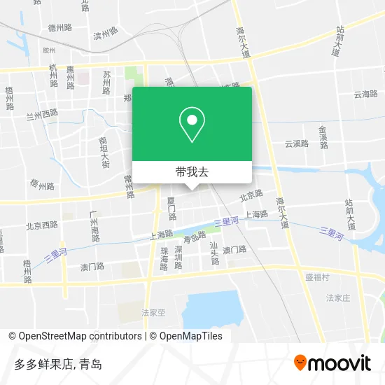 多多鲜果店地图