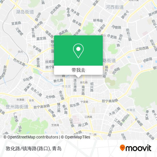 敦化路/镇海路(路口)地图