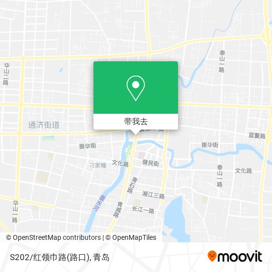 S202/红领巾路(路口)地图