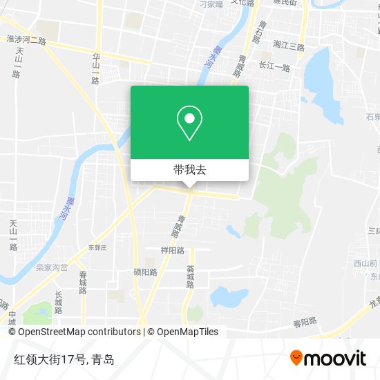 红领大街17号地图