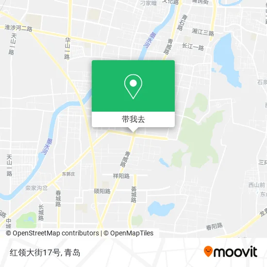 红领大街17号地图