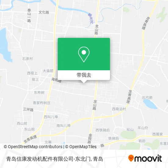 青岛信康发动机配件有限公司-东北门地图