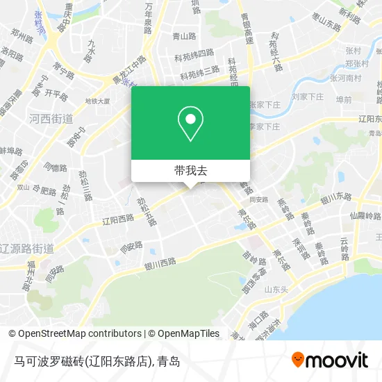 马可波罗磁砖(辽阳东路店)地图