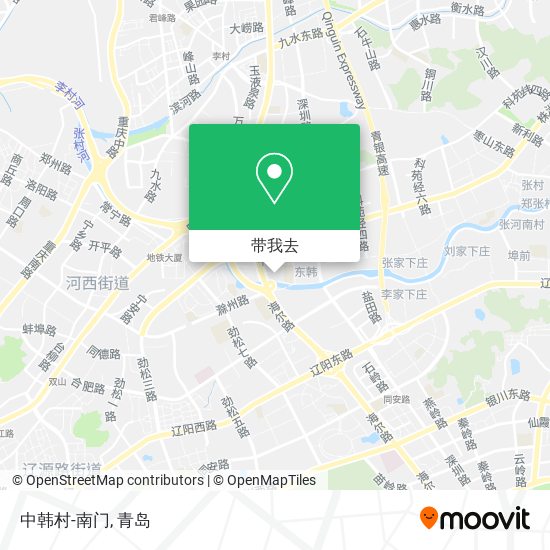 中韩村-南门地图