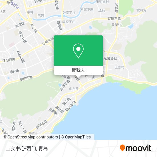 上实中心-西门地图