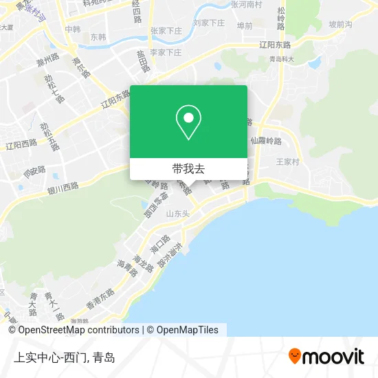 上实中心-西门地图