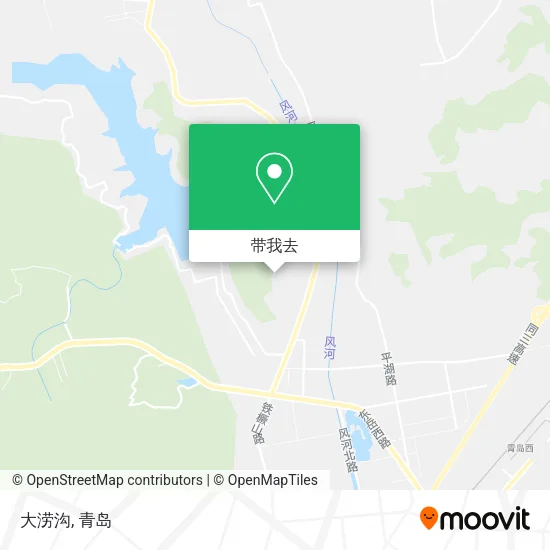 大涝沟地图