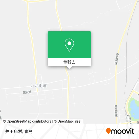 关王庙村地图