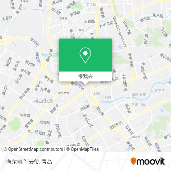 海尔地产·云玺地图