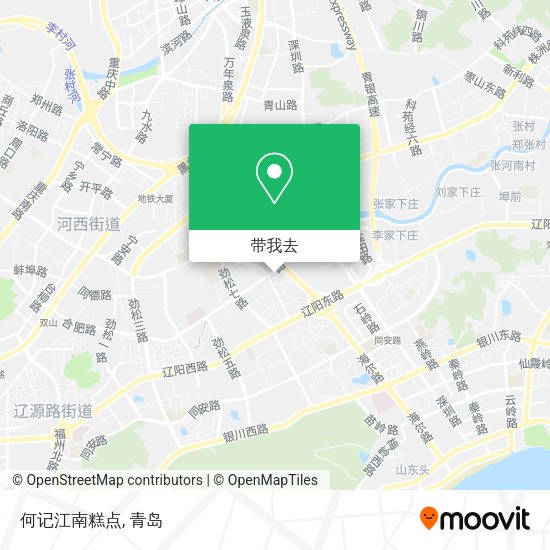 何记江南糕点地图