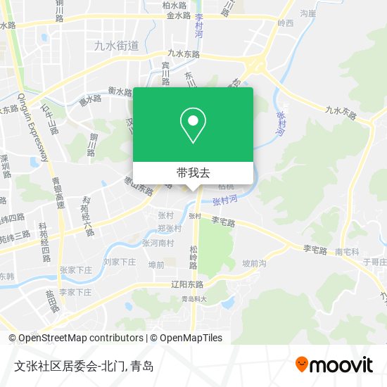 文张社区居委会-北门地图