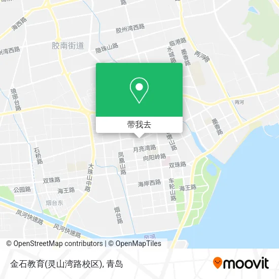 金石教育(灵山湾路校区)地图