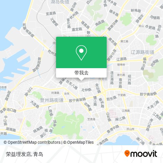 荣益理发店地图