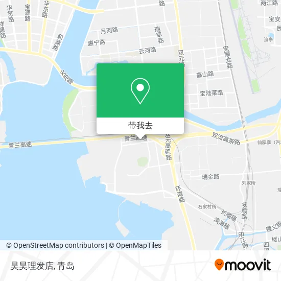昊昊理发店地图
