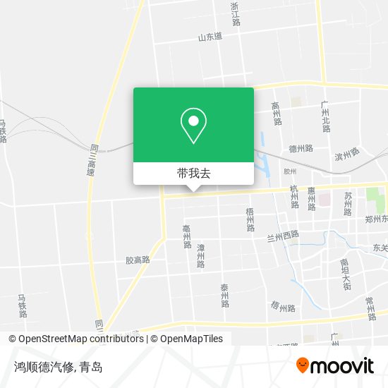 鸿顺德汽修地图