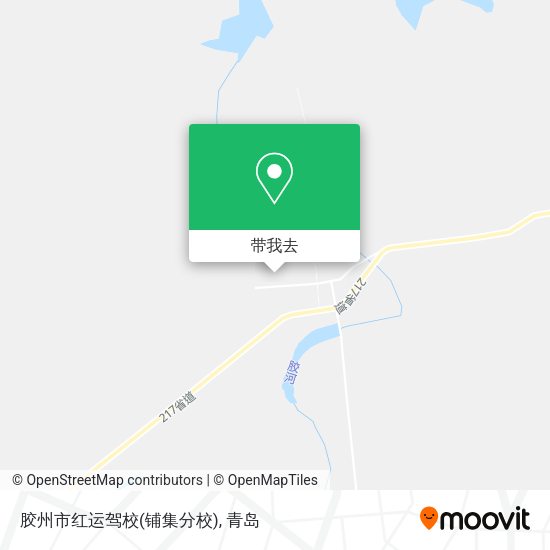 胶州市红运驾校(铺集分校)地图