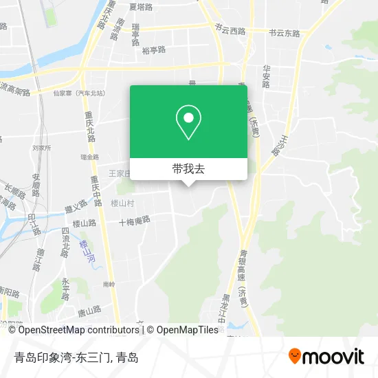 青岛印象湾-东三门地图