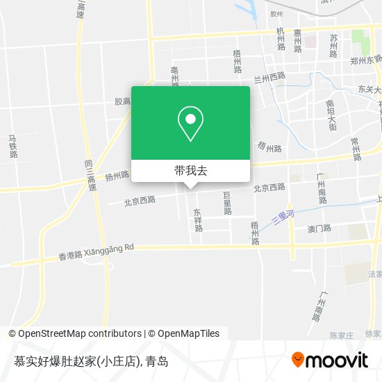 慕实好爆肚赵家(小庄店)地图