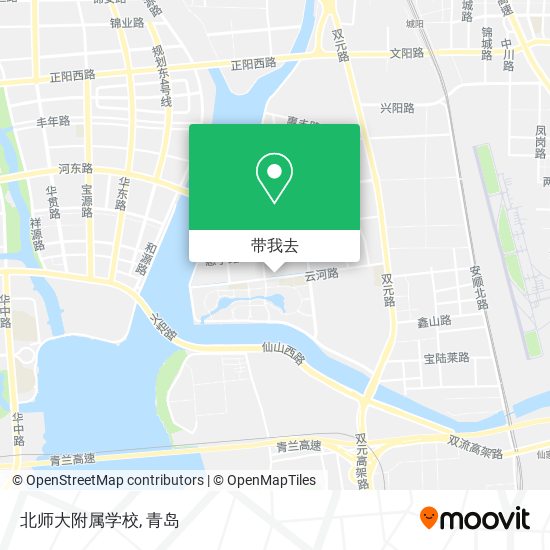 北师大附属学校地图