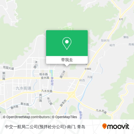 中交一航局二公司(预拌砼分公司)-南门地图