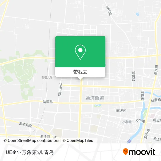 UE企业形象策划地图