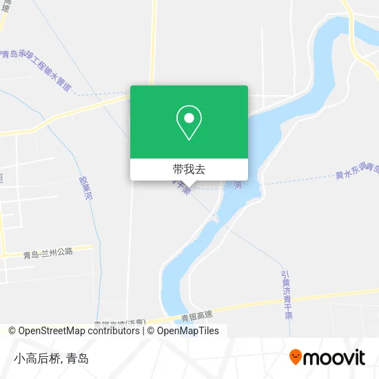 小高后桥地图