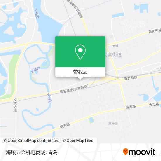 海顺五金机电商场地图