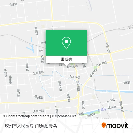 胶州市人民医院-门诊楼地图