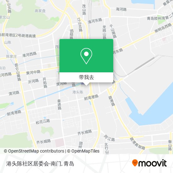 港头陈社区居委会-南门地图