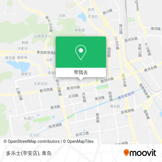 多乐士(辛安店)地图