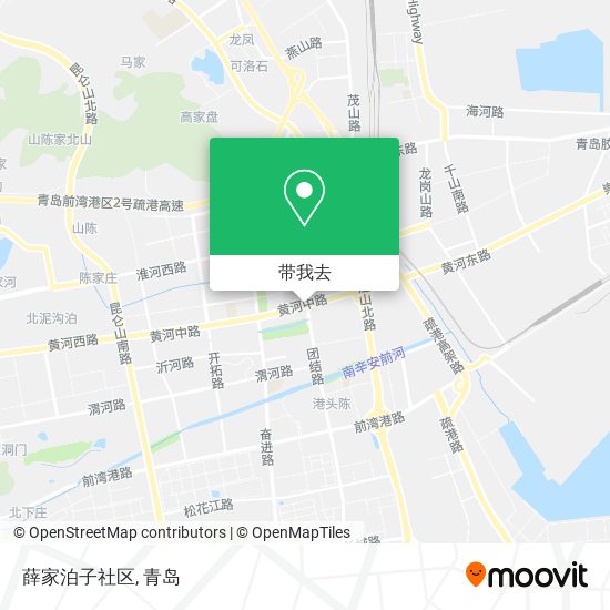 薛家泊子社区地图
