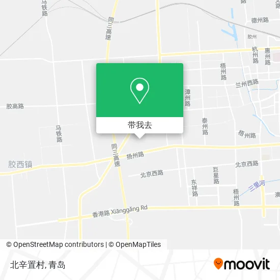 北辛置村地图