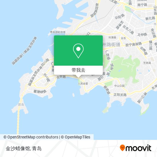 金沙蜡像馆地图
