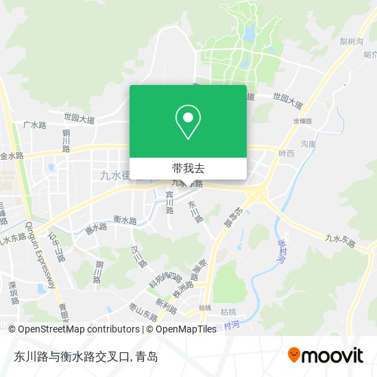 东川路与衡水路交叉口地图