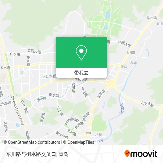东川路与衡水路交叉口地图