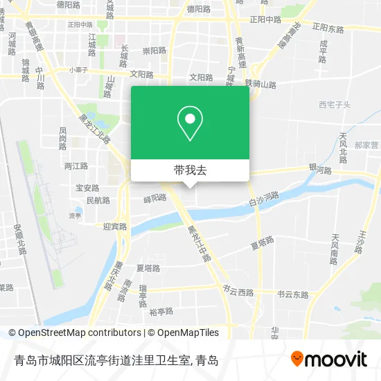 青岛市城阳区流亭街道洼里卫生室地图