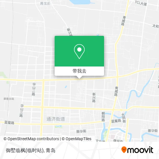 御墅临枫(临时站)地图