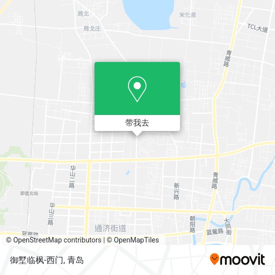 御墅临枫-西门地图