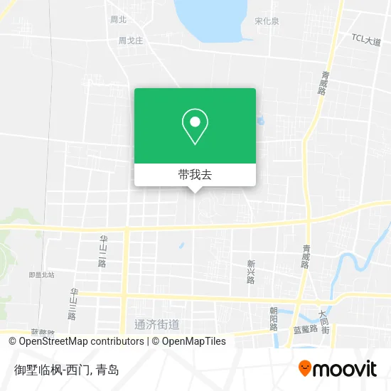 御墅临枫-西门地图