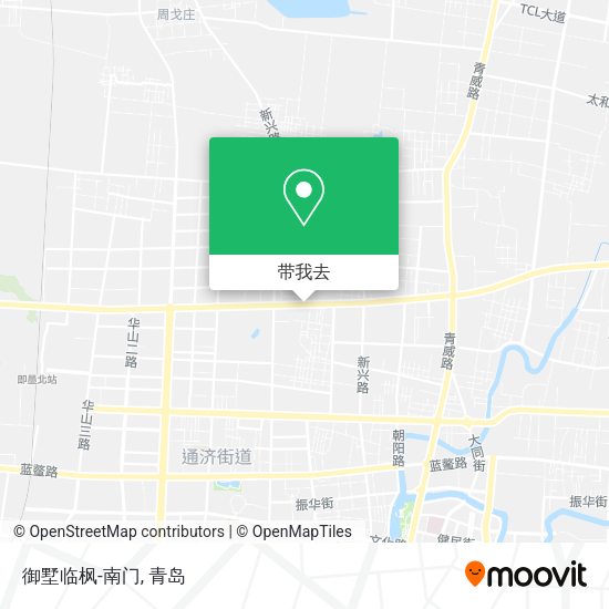 御墅临枫-南门地图