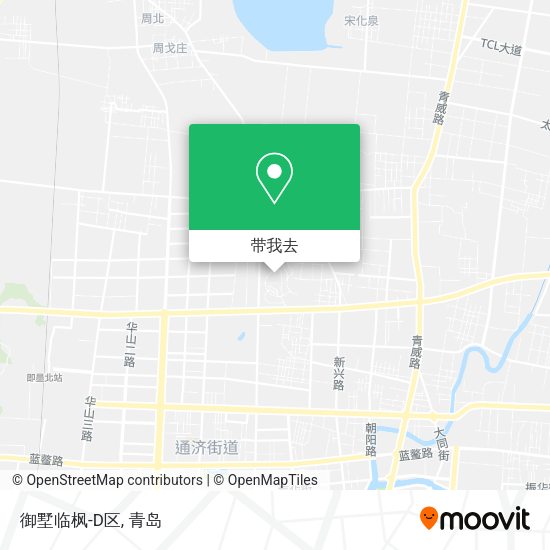 御墅临枫-D区地图