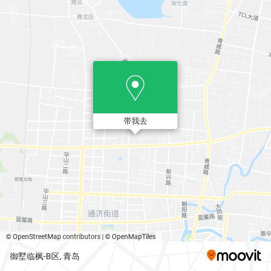 御墅临枫-B区地图