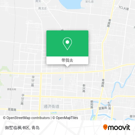 御墅临枫-B区地图