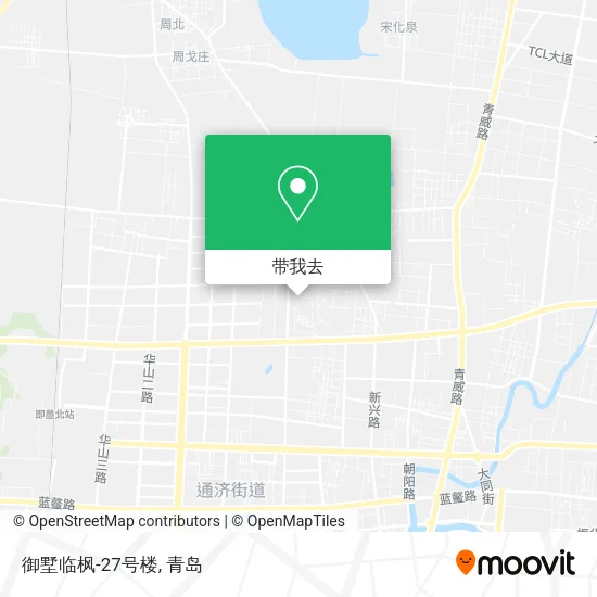 御墅临枫-27号楼地图