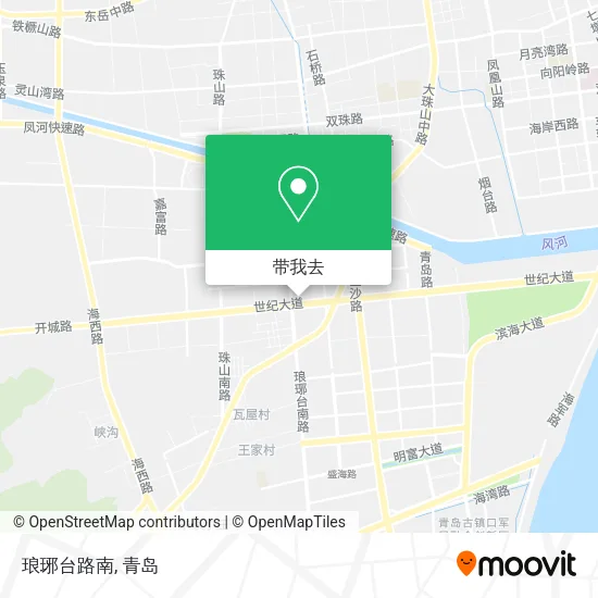 琅琊台路南地图