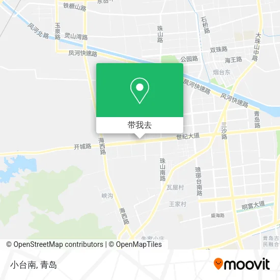 小台南地图