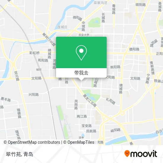 翠竹苑地图