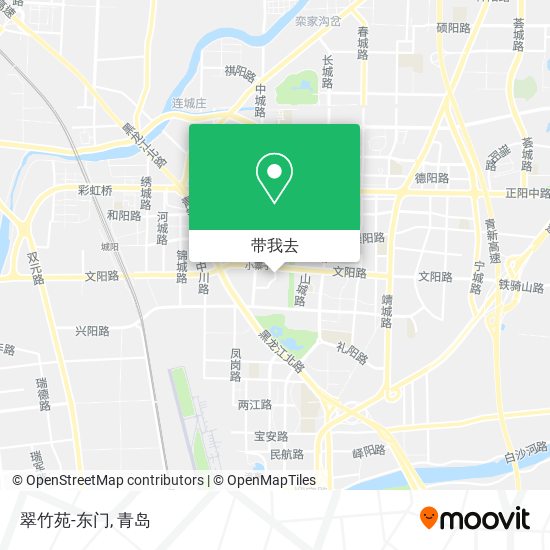 翠竹苑-东门地图